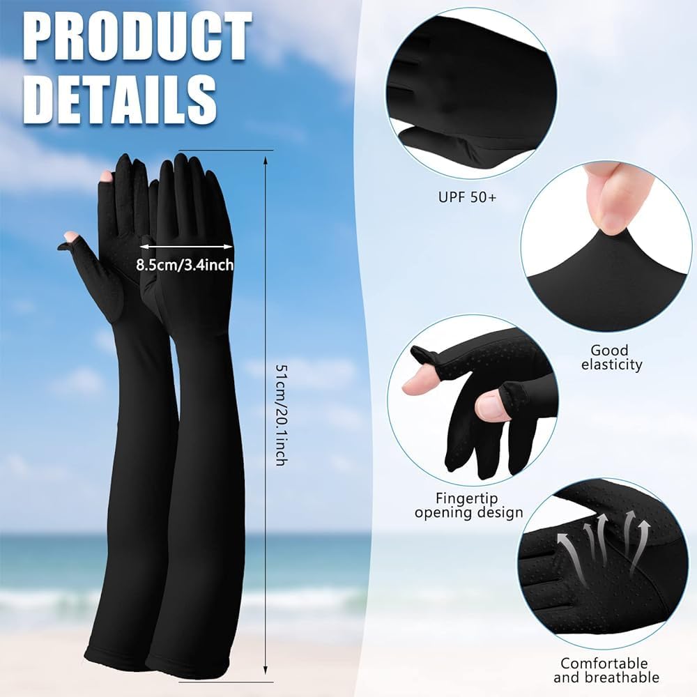 Long Sun Protection Gloves for – Touch Screen Gloves Bewertung und Preis