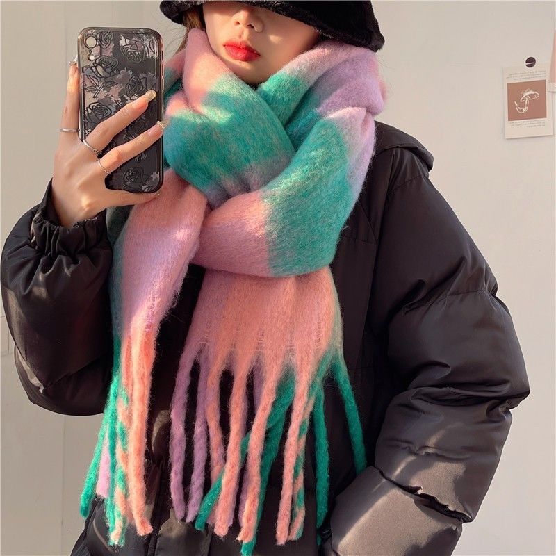 2025New Winter Thick Warm Scar – Cashmere Pashmina Wrap Bewertung und Preis