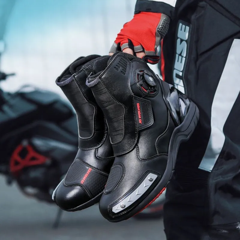 Men Motorcycle Boots Shoes Mic – Waterproof Winter Boot Bewertung und Preis