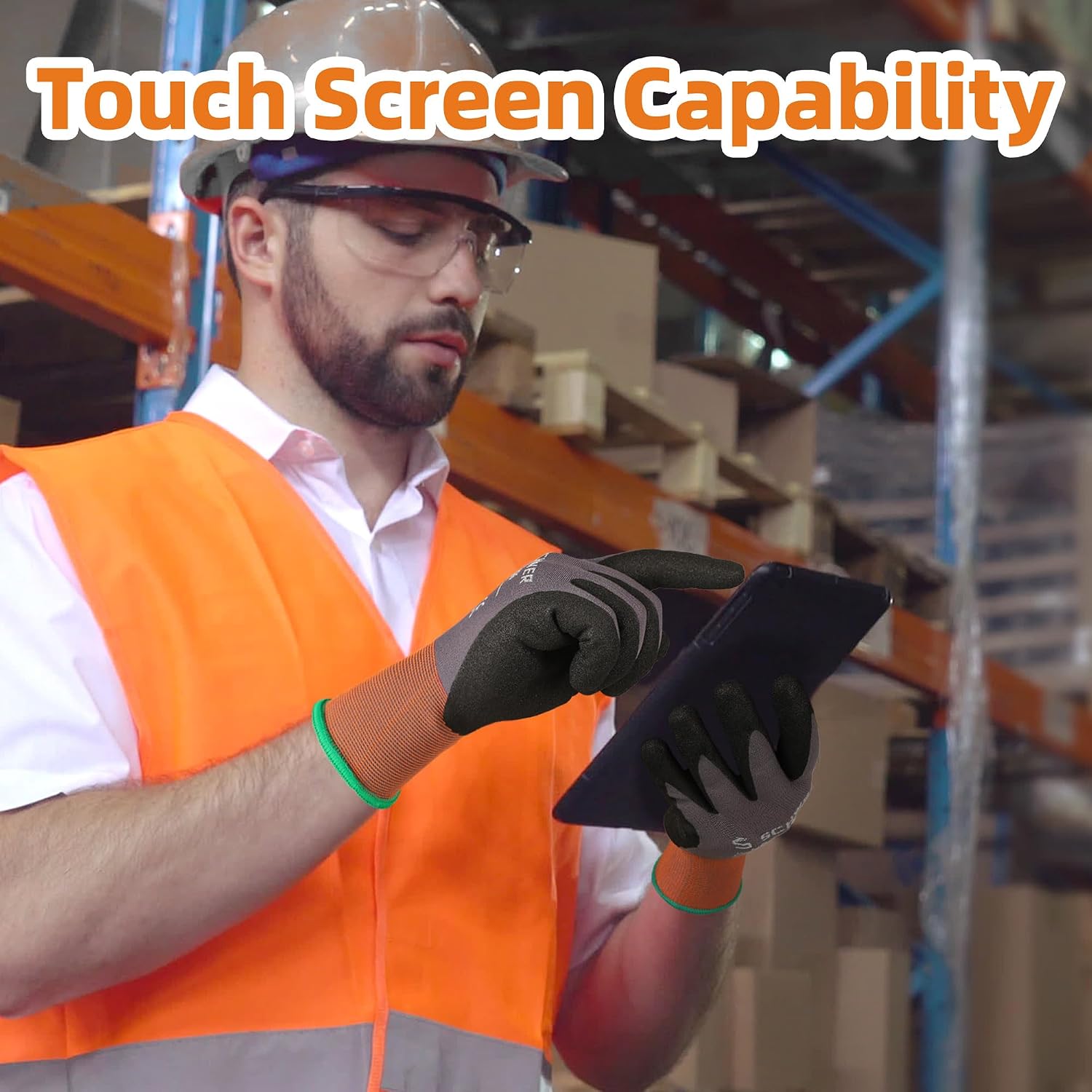 6 Pairs Heavy Duty Work Gloves – Touch Screen Gloves Bewertung und Preis