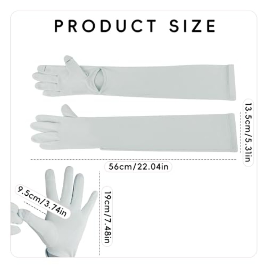 Women's UV Sun Protection Long – Touch Screen Gloves Bewertung und Preis