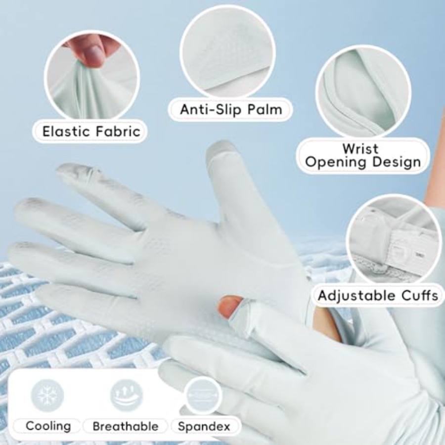 Women's UV Sun Protection Long – Touch Screen Gloves Bewertung und Preis