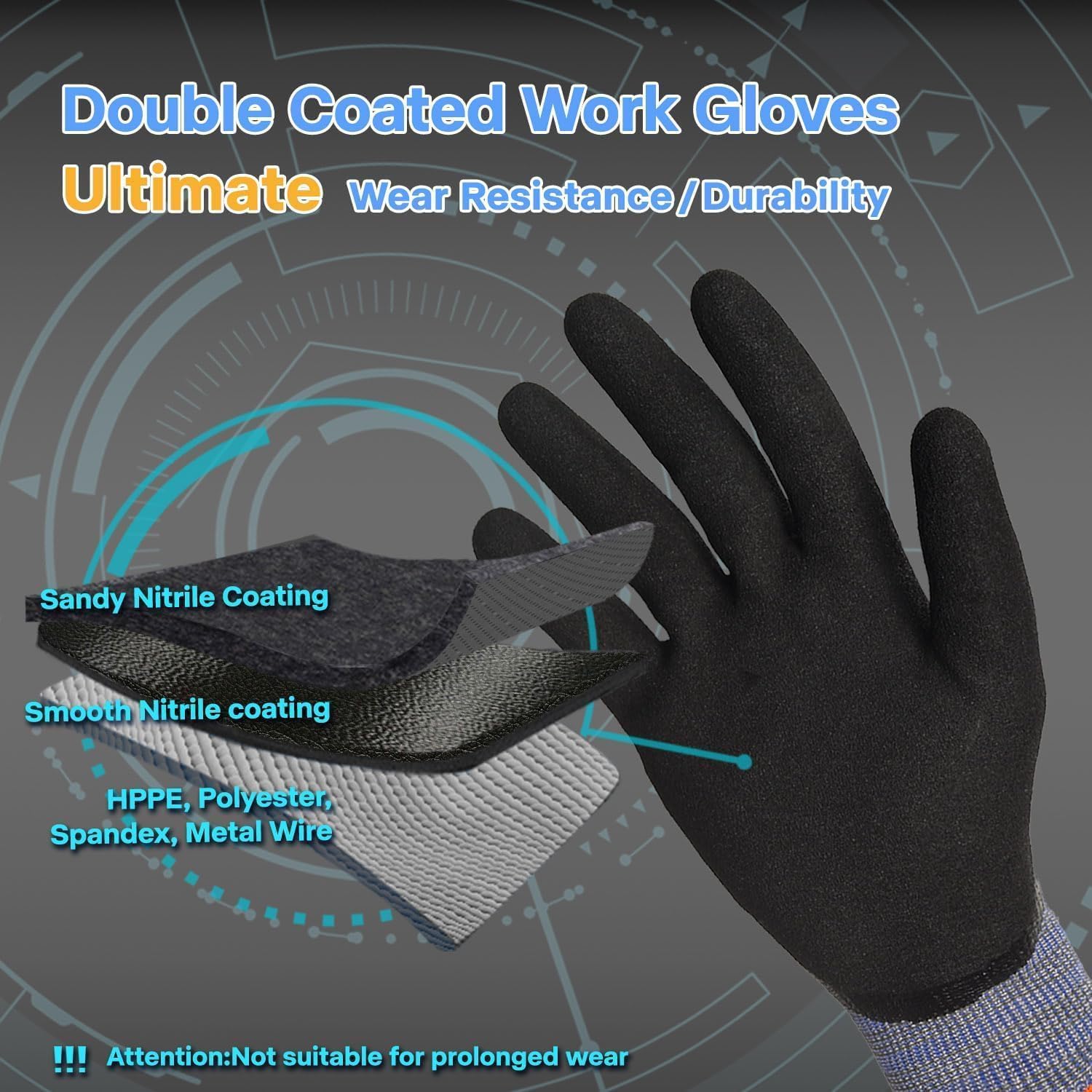 ANSI A9 Cut Resistant Gloves,  – Touch Screen Gloves Bewertung und Preis