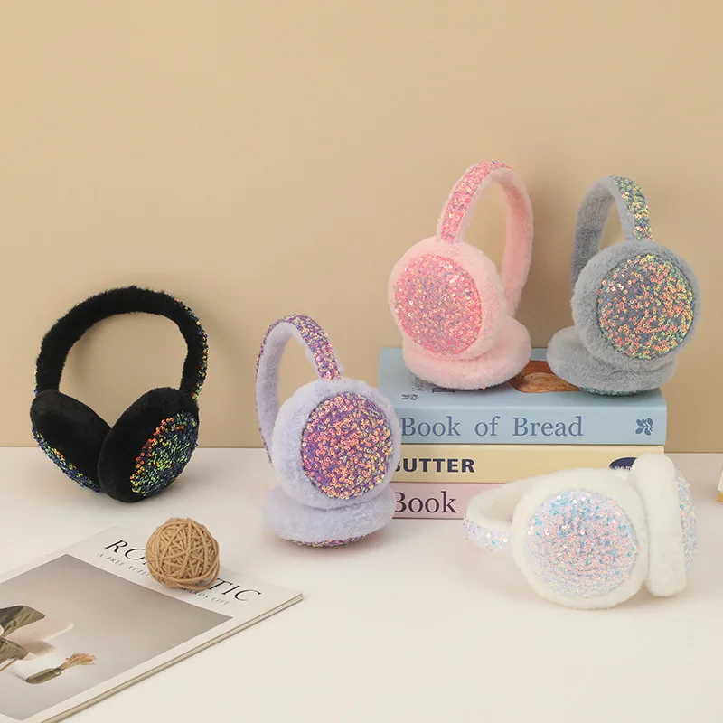Women's Earmuffs Korean Glitte – Earmuffs Foldable Bewertung und Preis