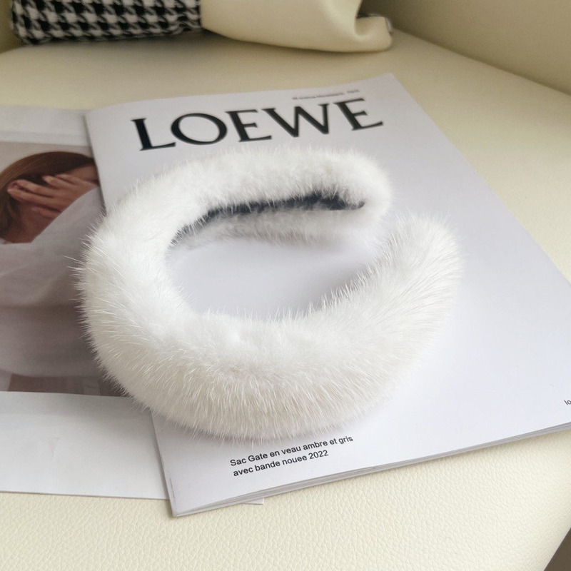 Real Mink Fur Headband Natural – Winter Headband Fleece Bewertung und Preis