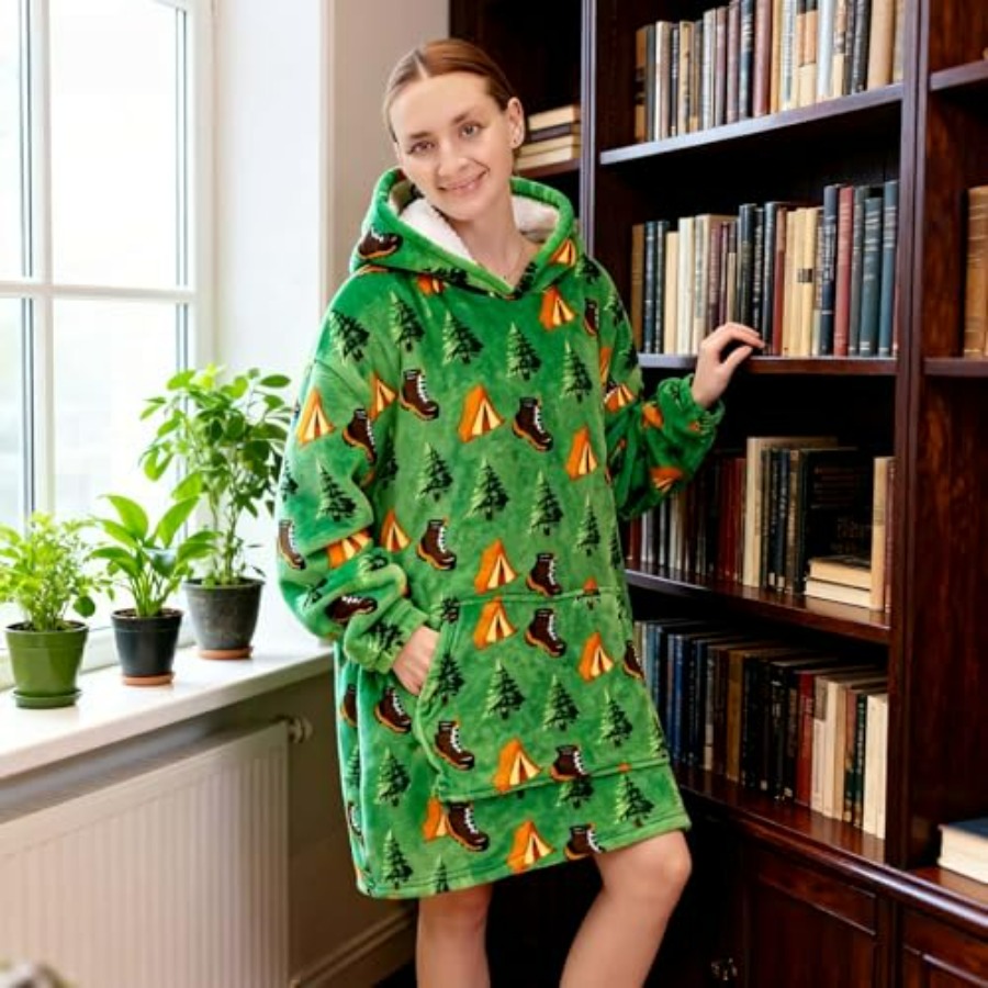 Wearable Blanket Hoodie for Ad – Sherpa Hoodie Fleece Bewertung und Preis