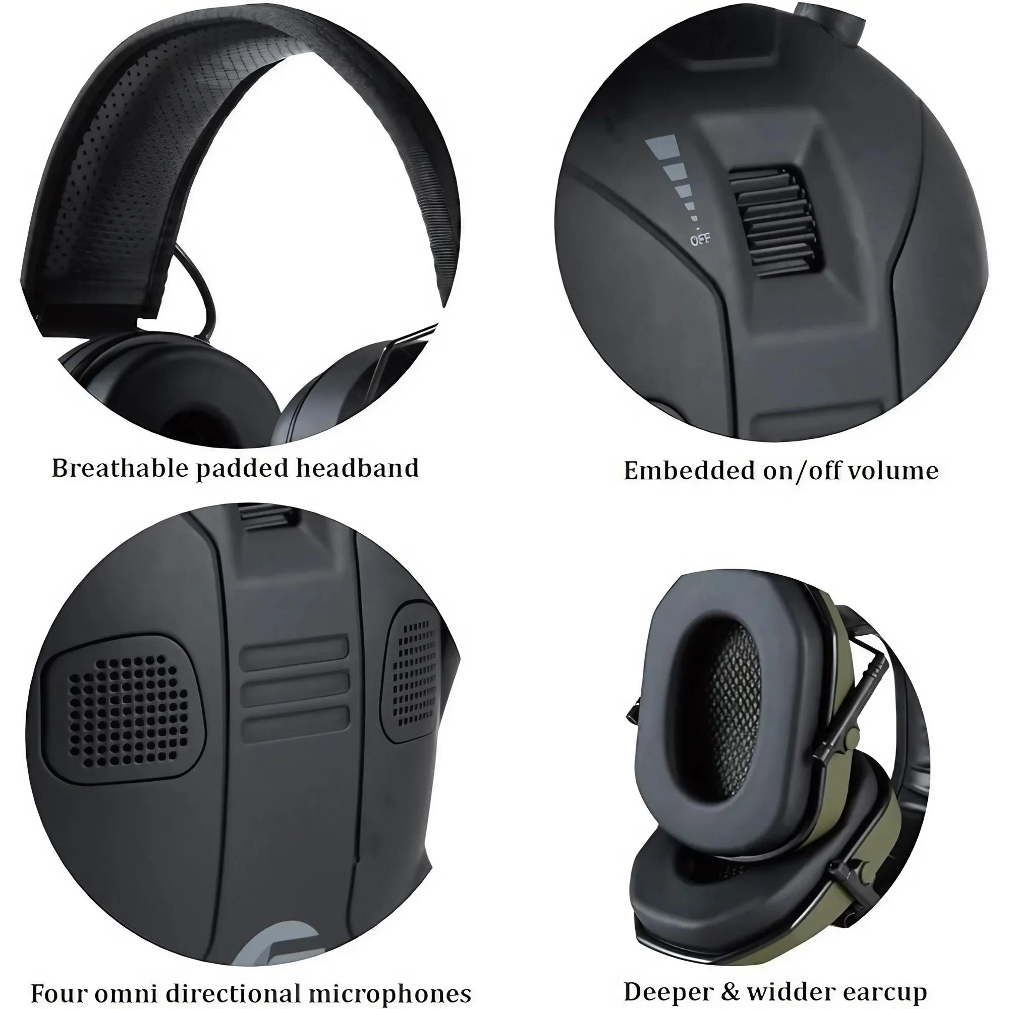 Foldable Tactical Electronic E – Earmuffs Foldable Bewertung und Preis
