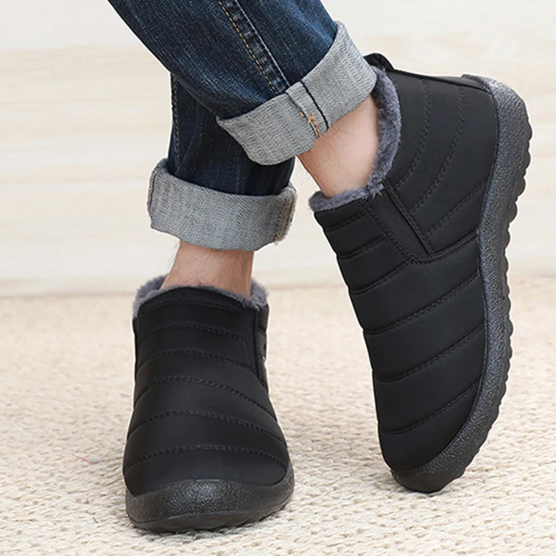 Fashion Men's Snow Boots Ankle – Waterproof Winter Boot Bewertung und Preis