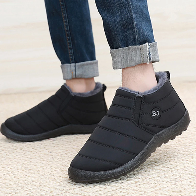 Fashion Men's Snow Boots Ankle – Waterproof Winter Boot Bewertung und Preis