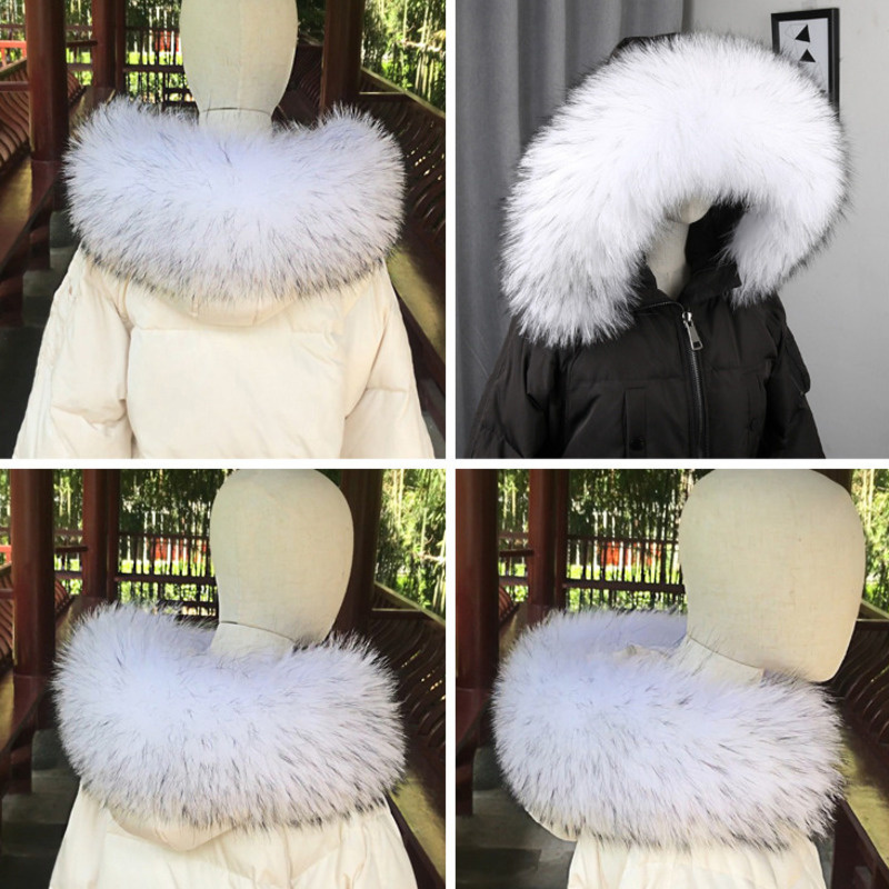 100% Real Fur Collar Coat Wint – Shawl Wrap Winter Bewertung und Preis