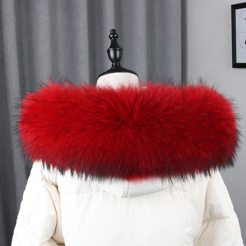 100% Real Fur Collar Coat Wint – Shawl Wrap Winter Bewertung und Preis