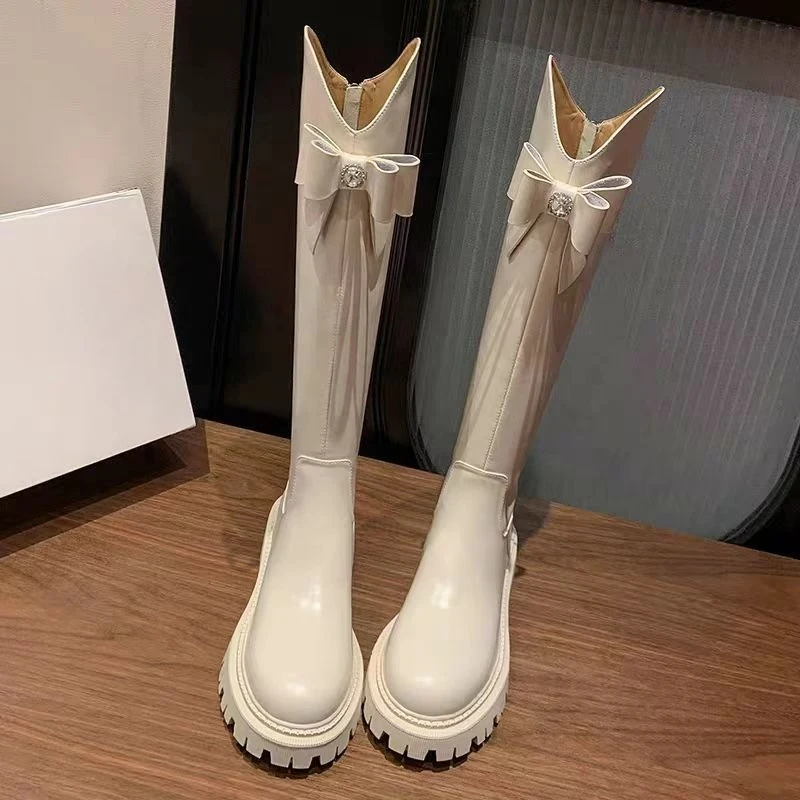 Round Toe Leather Rhinestone W – Waterproof Winter Boot Bewertung und Preis