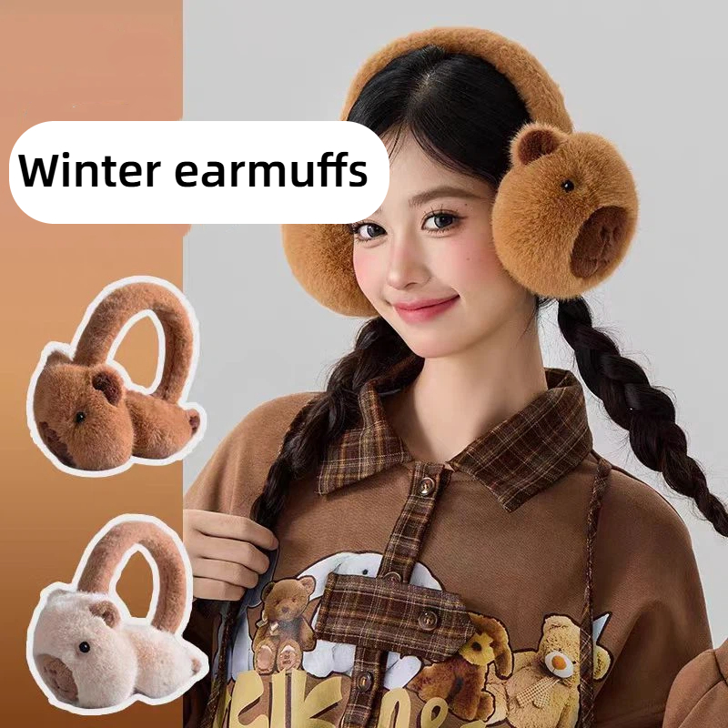 Cute Capibala Earmuffs Cartoon – Earmuffs Foldable Bewertung und Preis