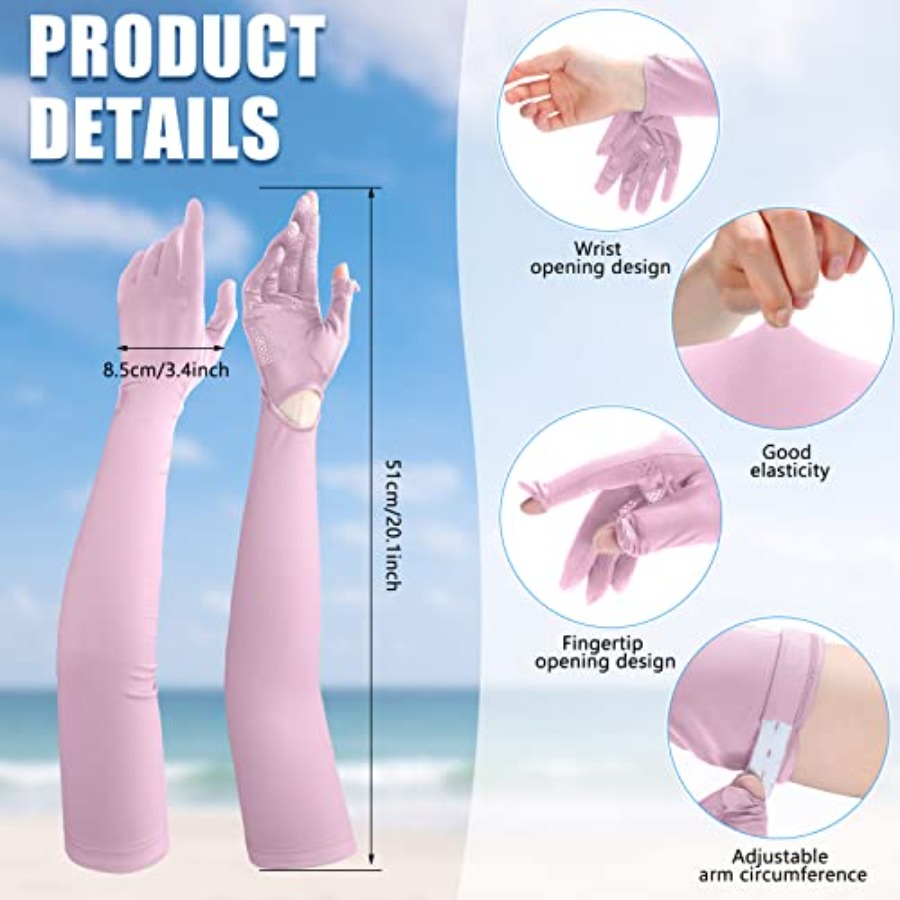 2 Pairs Women UV Long Sun Prot – Touch Screen Gloves Bewertung und Preis