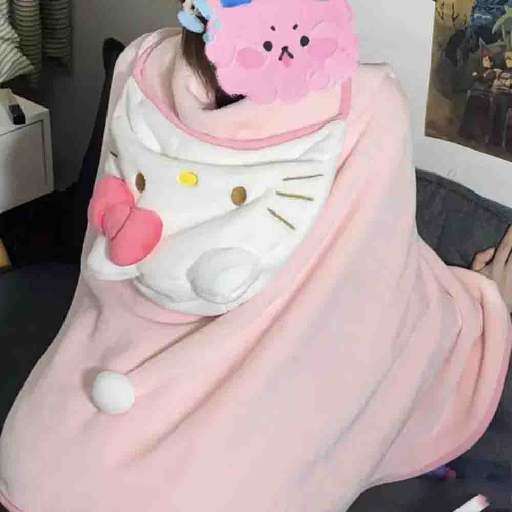 Cute Hellokitty Cloak Shawl Ai – Shawl Wrap Winter Bewertung und Preis