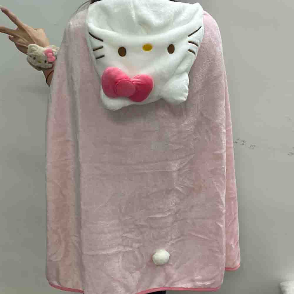 Cute Hellokitty Cloak Shawl Ai – Shawl Wrap Winter Bewertung und Preis