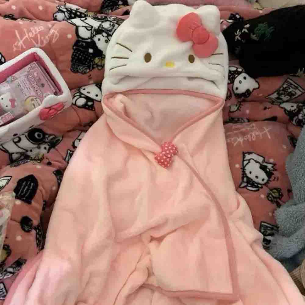Cute Hellokitty Cloak Shawl Ai – Shawl Wrap Winter Bewertung und Preis