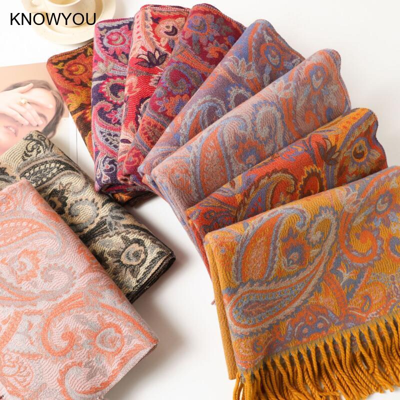 Reversible Jacquard Warm Cashm – Cashmere Pashmina Wrap Bewertung und Preis